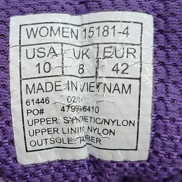 4/$20 Saucony Grid Cohesion Running Shoes 15181-4 Purple - Size 10 - Picture 8 of 8